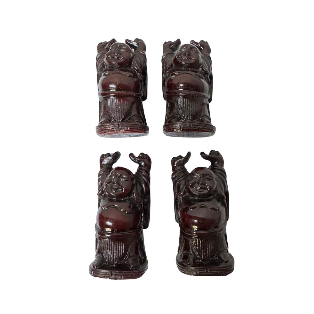 Lot of 4 Buddha Resin figures